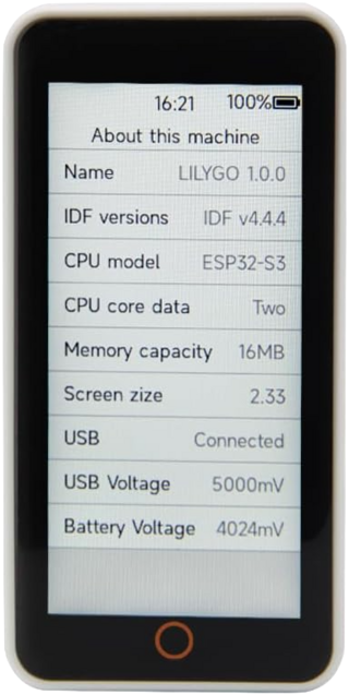 LilyGo T-Display Pro